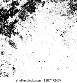 Grainy Overlay Texture. Distressed aged background. Vintage design element. EPS10 vector.