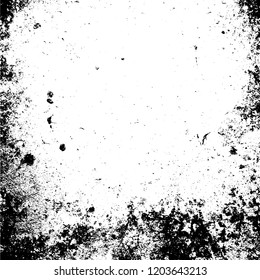 Grainy Overlay Texture. Distressed aged background. Vintage design element. EPS10 vector.