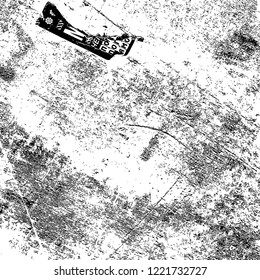 Grainy Overlay Texture. Distressed aged background. Vintage design element. EPS10 vector.