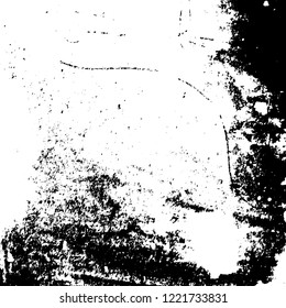 Grainy Overlay Texture. Distressed aged background. Vintage design element. EPS10 vector.