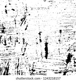Grainy Overlay Texture. Distressed aged background. Vintage design element. EPS10 vector.