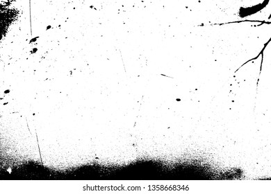 Grainy Overlay Texture. Distressed aged background. Vintage design element. EPS10 vector.