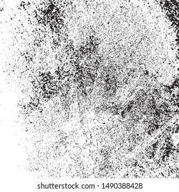 Grainy Overlay Texture. Distressed aged background. Vintage design element. EPS10 vector.
