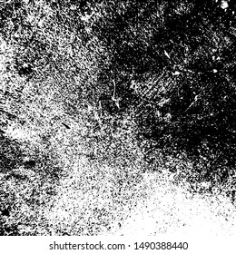 Grainy Overlay Texture. Distressed aged background. Vintage design element. EPS10 vector.