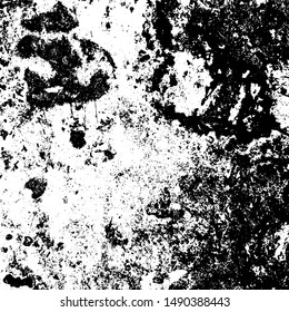 Grainy Overlay Texture. Distressed aged background. Vintage design element. EPS10 vector.
