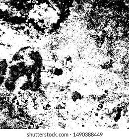 Grainy Overlay Texture. Distressed aged background. Vintage design element. EPS10 vector.