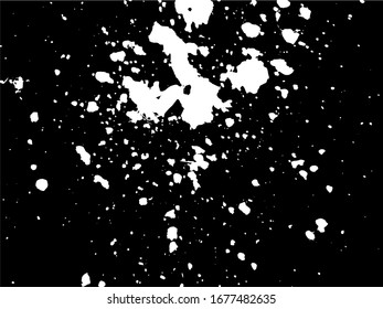 Textura de superposición de grano. Fondo envejecido con problemas. Elemento de diseño de época. Fondo de energía abstracto con partículas de polvo negro.  Distancia de impresión manuscrita 