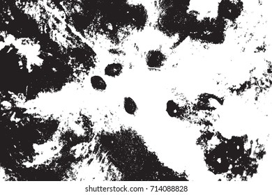Grainy Overlay Texture. Distressed aged background. Vintage dirty design element. EPS10 vector.