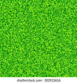 Grainy pattern composed of green triangles. Vector background. 
