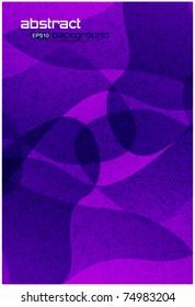 Grainy purple vector smooth background
