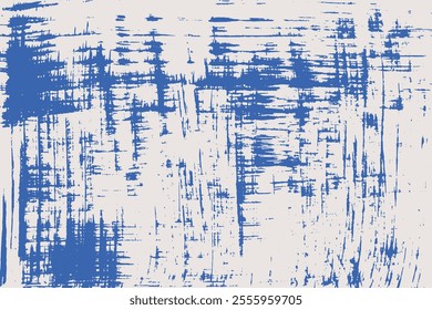 Grainy rough bold brush strokes with hand drawn texture. Distress damaged  vintage template. Texture overlay. Retro grunge background for posters, backdrop. Old wall design.
