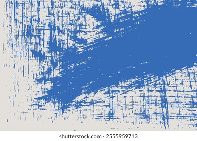 Grainy rough bold brush strokes with hand drawn texture. Distress damaged  vintage template. Texture overlay. Retro grunge background for posters, backdrop. Old wall design.