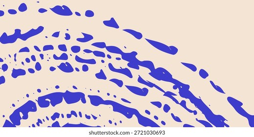 Traçados de pincel grosso áspero granulado com textura desenhada à mão. Angústia danificado vintage modelo. texturizado moderno splash