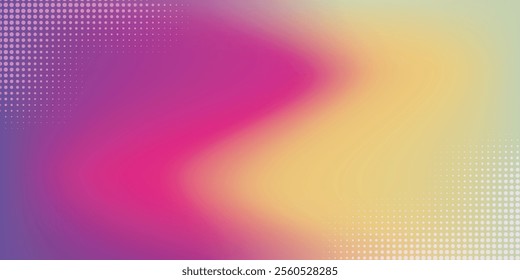 Grainy soft wave gradient, blur, edgy, violet, rainbow, simple and clean