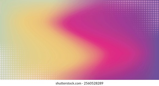 Grainy soft wave gradient, blur, edgy, violet, rainbow, simple and clean