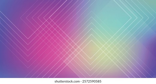 Grainy soft wave gradient, blur, edgy, violet, rainbow, simple and clean