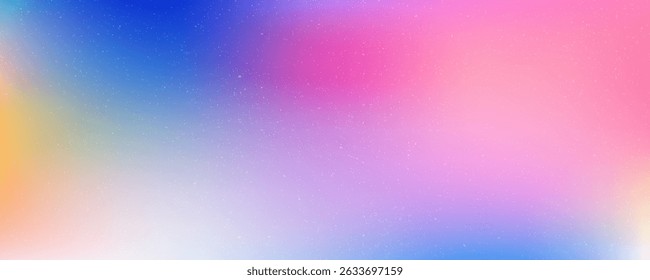 Grainy soft wave gradient, blur, edgy, violet, rainbow, simple and clean