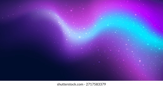 Gradiente suave granulado de la onda, desenfoque, nervioso, violeta, arco iris, simple y limpio
