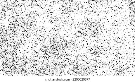 Fondo de efecto de textura granulado de luz vintage negro, grano antiguo