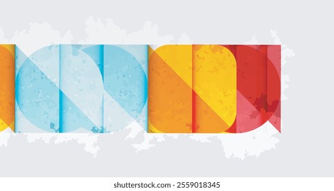 Grainy texture geometric abstract background. Vector Illustration For Wallpaper, Banner, Background, Card, Book Illustration, landing page
