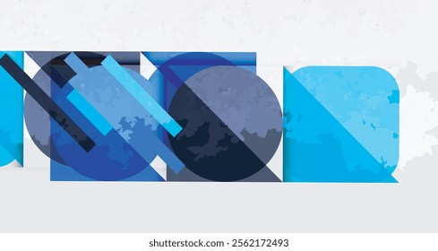 Grainy texture geometric abstract background. Vector Illustration For Wallpaper, Banner, Background, Card, Book Illustration, landing page