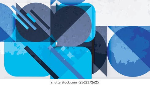Grainy texture geometric abstract background. Vector Illustration For Wallpaper, Banner, Background, Card, Book Illustration, landing page
