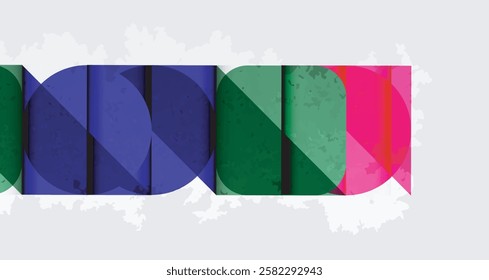 Grainy texture geometric abstract background. Vector Illustration For Wallpaper, Banner, Background, Card, Book Illustration, landing page