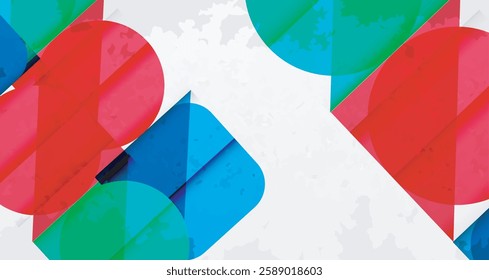 Grainy texture geometric abstract background. Vector Illustration For Wallpaper, Banner, Background, Card, Book Illustration, landing page