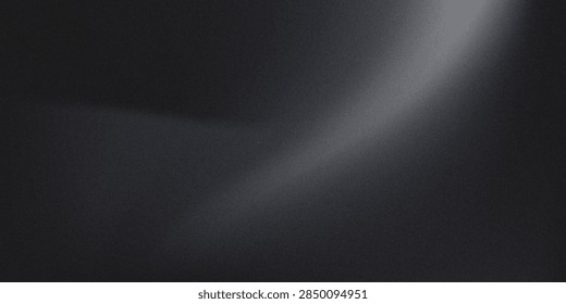 Grainy textured surface backlit, casting dramatic shadowy gradient across darkened plane