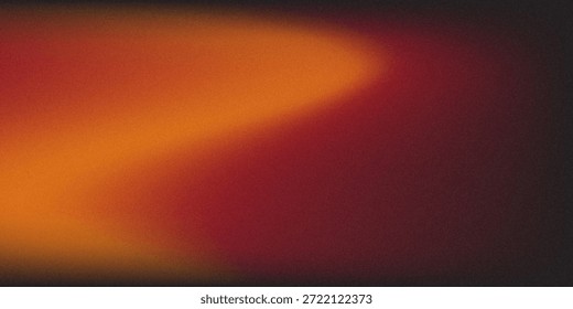 Gradiente cálido granulado con ruido naranja negro púrpura rojo azul colores Anuncio póster cubierta de diseño de fondo abstracto Efecto de gradiente de grano para redes sociales, tono cálido de moda y estilo vintage