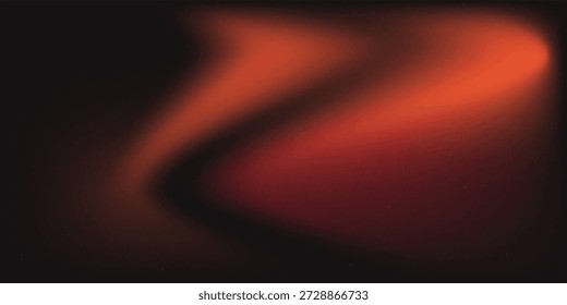 grainy warm gradient with noise orange black purple red blue colors banner poster cover abstract background design. gradient grain noise effect for social media, trendy Warm tone, and vintage style