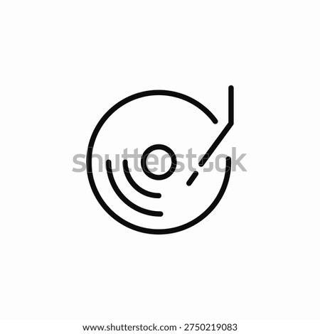 gramaphone tape icon sign vector