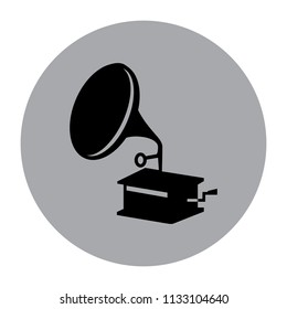 Gramaphone Vector Icon