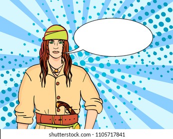 Gramophone comic book retro style vector illustration. text bubble. children and adult coloring, black lines, white background