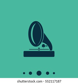 Gramophone icon.