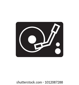 gramophone icon illustration isolated vector sign symbol
