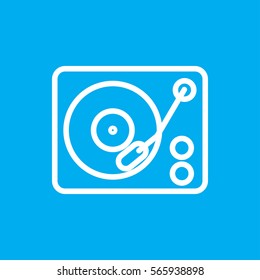 gramophone icon illustration isolated vector sign symbol