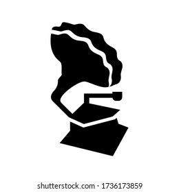 gramophone icon or logo isolated sign symbol vector illustration - high quality black style vector icons

