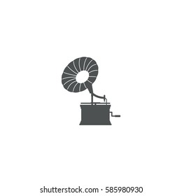 gramophone icon. sign design