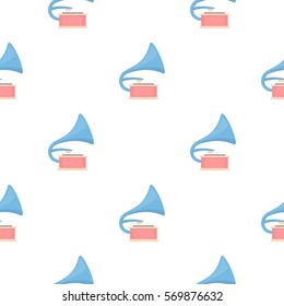 Gramophone icon of vector illustration for web and mobile