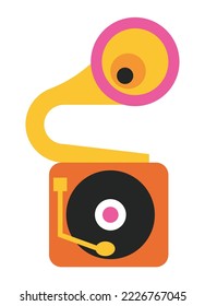 Grammophon-Soundretro-Symbol