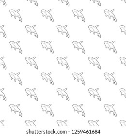 Grampus pattern vector seamless repeating for any web design