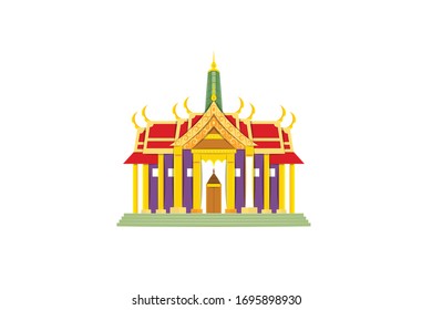 Gran Place Country Icon Vector Design Illustration