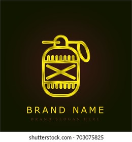 Granade Golden Metallic Logo