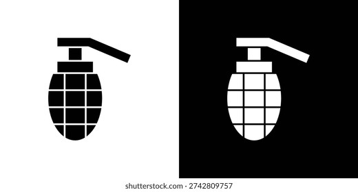 Granade icon design illustration template for graphic work.
