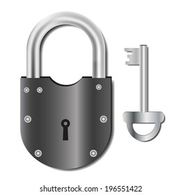 Granary padlock.