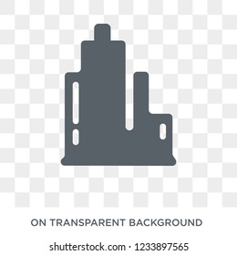 Grand canyon icon. Trendy flat vector Grand canyon icon on transparent background from United States of America collection. 