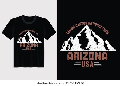 Grand canyon national park, vector T shirt Design