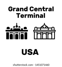 Grand Central Terminal icon in the United States as a tourist attraction