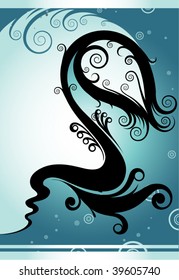 grand floral background